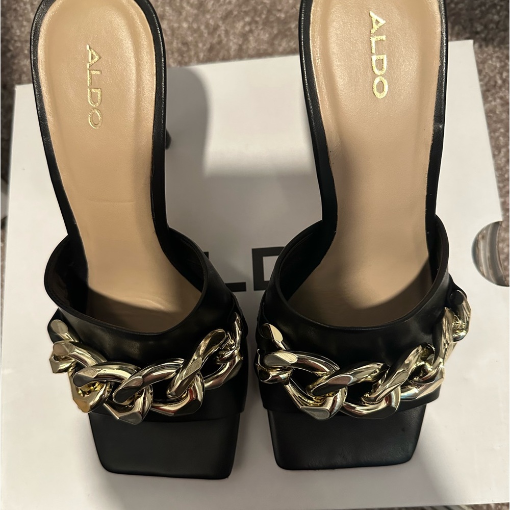 Aldo Black Sandals